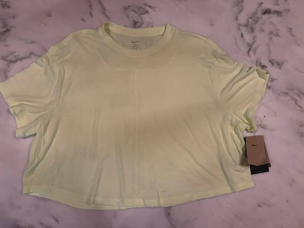 Nike One Dri-FIT Loose Fit Crop Top Size XL